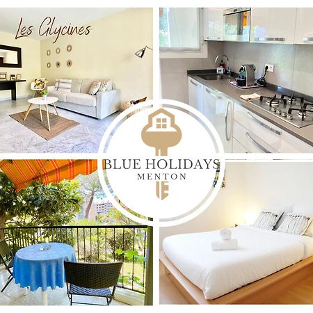 Les Glycines Apartment Menton Bagian luar foto