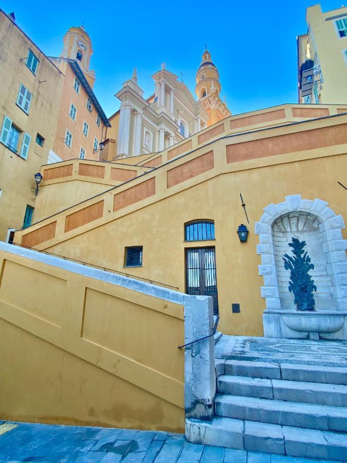 Les Glycines Apartment Menton Bagian luar foto