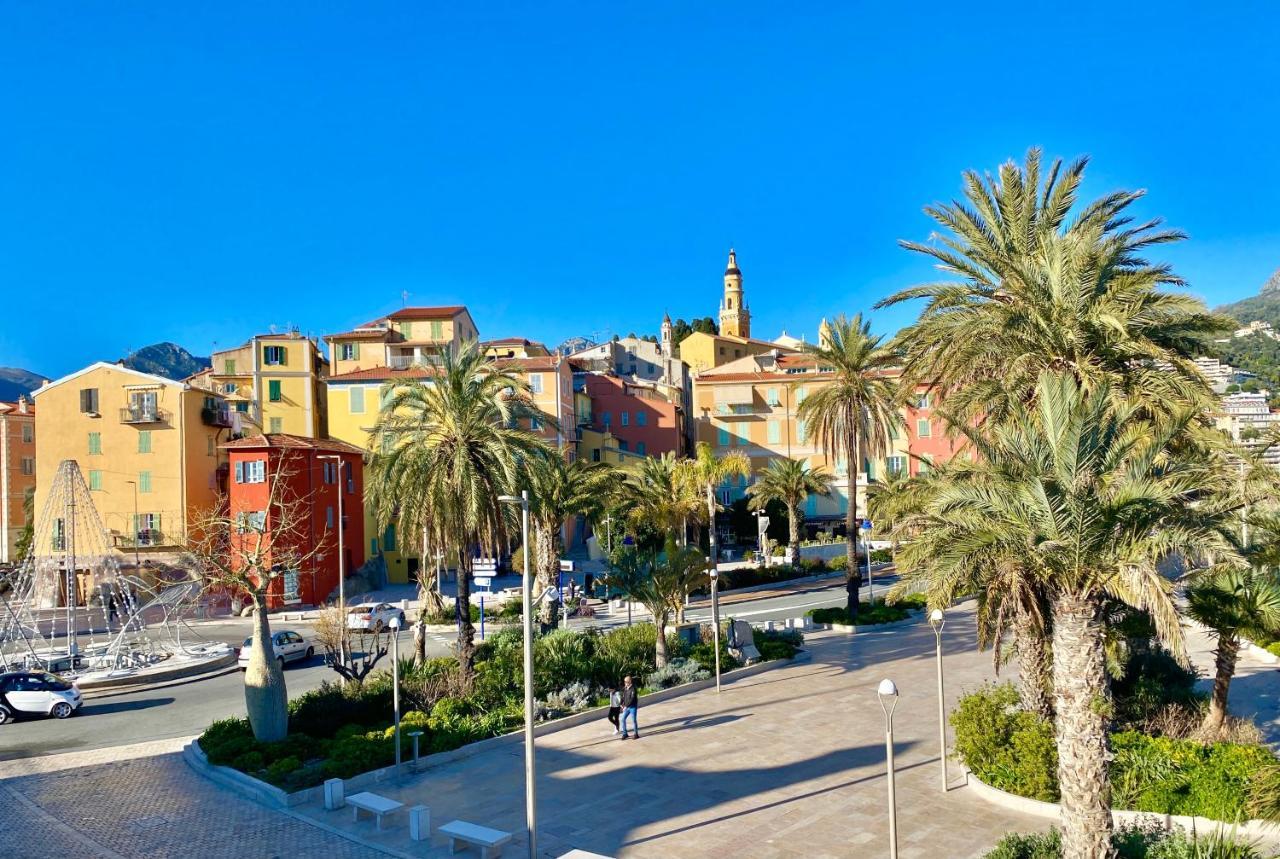 Les Glycines Apartment Menton Bagian luar foto