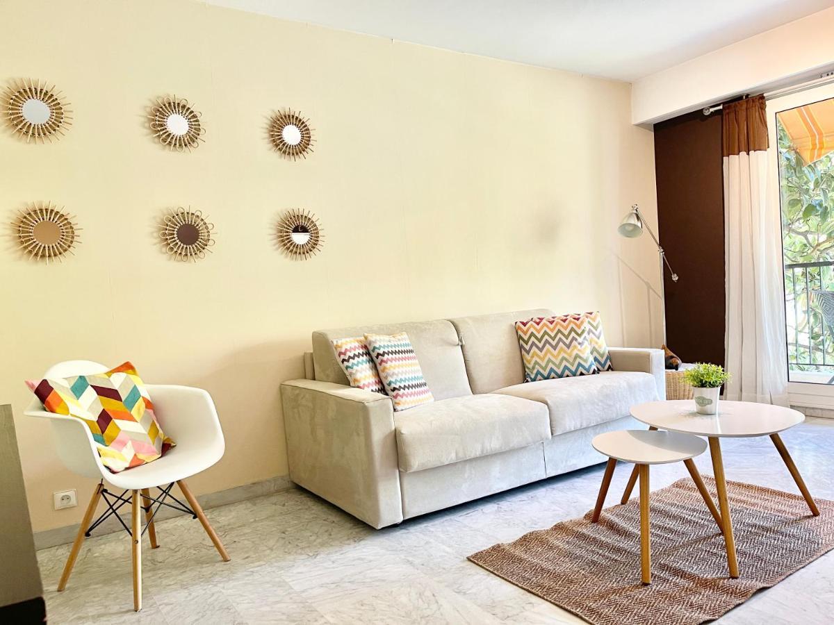 Les Glycines Apartment Menton Bagian luar foto