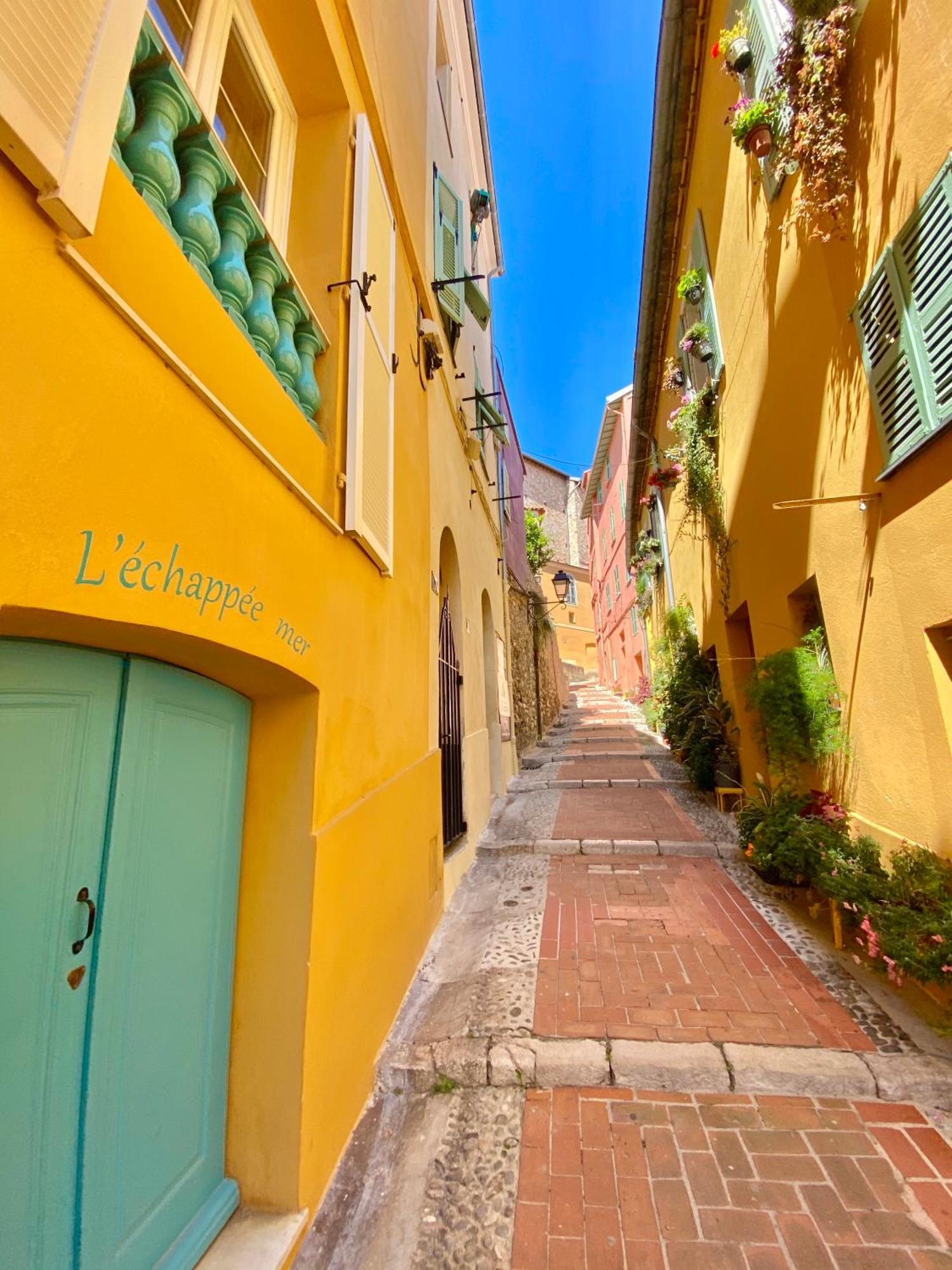 Les Glycines Apartment Menton Bagian luar foto