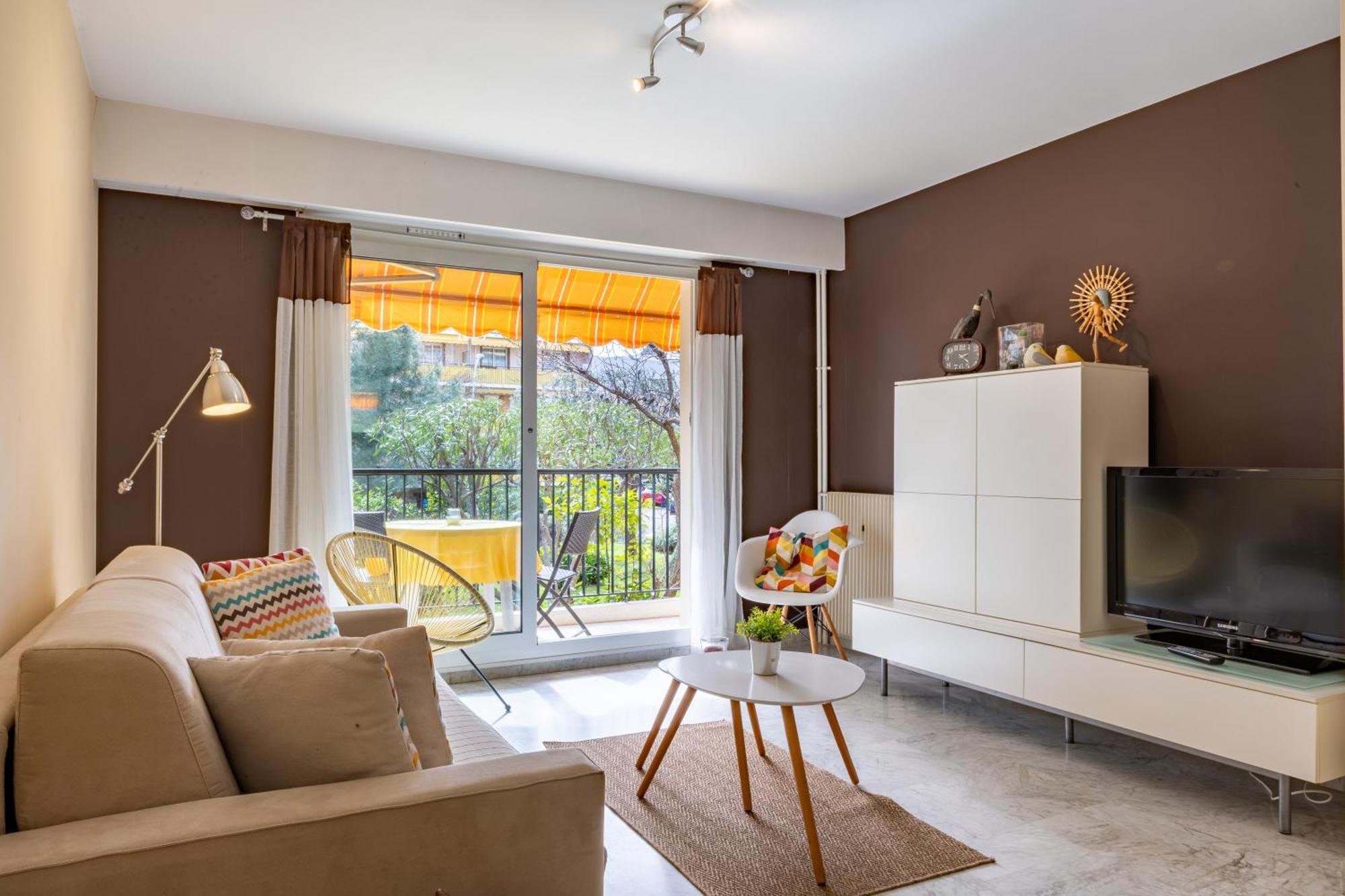 Les Glycines Apartment Menton Bagian luar foto