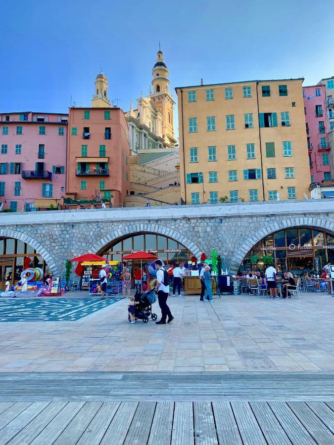 Les Glycines Apartment Menton Bagian luar foto