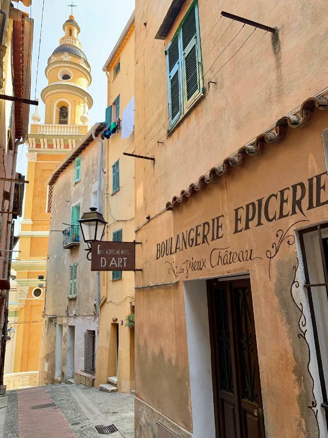 Les Glycines Apartment Menton Bagian luar foto