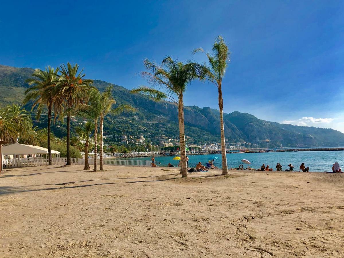 Les Glycines Apartment Menton Bagian luar foto